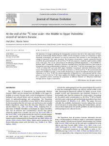 At the end of the 14C time scale—the Middle to Upper Paleolithic record of western Eurasia