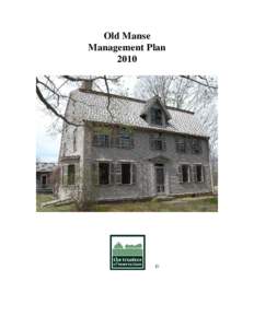 Old Manse Management Plan 2010