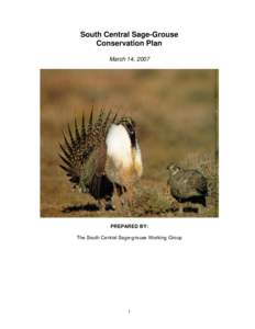 Northeast Wyoming Sage-Grouse Conservation Plan