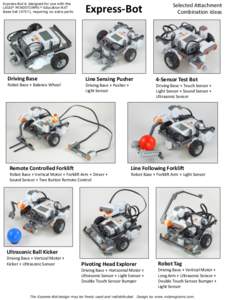 Lego Mindstorms / Robotics / Electronics / Lego Mindstorms NXT / Robot kits / Sensors / Technology