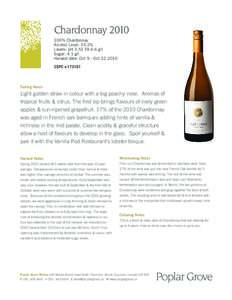 PG Fact Sheet - Chardonnay 10