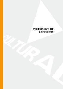 STATEMENT OF ACCOUNTS 81  West Kowloon Cultural District Authority