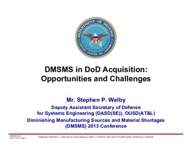 Microsoft PowerPoint - 2013_12_03-Welby-DMSMS_Final.pptx