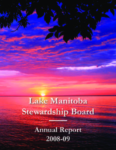 Lake Manitoba Stewardship Board —— Annual Report[removed]
