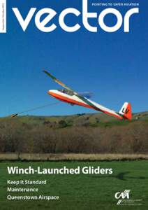 Winch Launched Gliders article from Sep/Oct 2012 Vector magazine