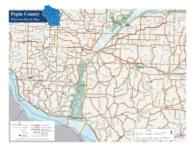 Pepin County Bicycle Map - WisDOT