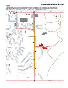 Hanshew Middle School  NOTE: The Anchorage School District provides safe and efficient transportation for all students attending this school (with the exception of zone-exempt students). For more information on the schoo