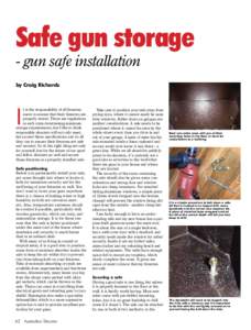 Gun safe / Safe / Screw / Wrench / Locker / Safe-cracking / Containers / Technology / Firearm safety