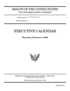 UNANIMOUS CONSENT AGREEMENT [ALBERTO R. GONZALES (C. 8)] Ordered, That on Thursday, February 3, 2005, following morning business, the Senate resume consideration of the nomination of Alberto R. Gonzales, of California, 