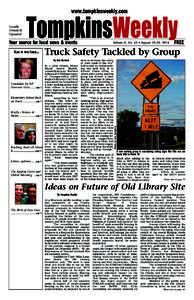 www.tompkinsweekly.com Locally Owned & Operated  Your source for local news & events