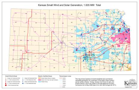 Kansas Small Wind and Solar Generation, 1.635 MW Total CN RA  DC