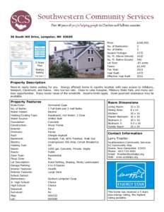 36 South Hill Drive, Lempster, NH[removed]Price: No. of Bedrooms: No. of Baths: Square Footage: Sq. Ft. Above Ground