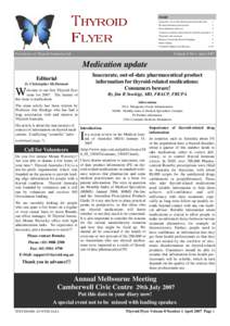 April 2007 Newsletter non member