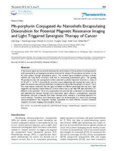 Theranostics 2014, Vol. 4, Issue 9  Ivyspring International Publisher  Research Paper