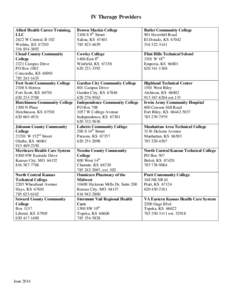 Microsoft Word - IV Therapy Provider list  for web.doc