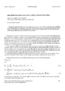 Quantum field theory / Renormalization group / Particle physics / Renormalization / Gauge theory / Kurt Symanzik / Lattice / Yang–Mills theory / Lattice QCD / Physics / Mathematical physics / Lattice models