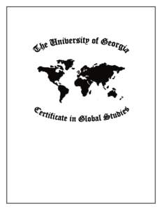 Microsoft Word - The Global Studies Certificate Application.doc