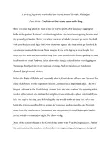 Dinwiddie County /  Virginia / Virginia in the American Civil War / Corinth /  Mississippi / Military personnel / Battle of Shiloh / Braxton Bragg / Quaker Gun / Siege of Petersburg / Tennessee in the American Civil War / United States / P. G. T. Beauregard