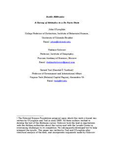 Political geography / Politics of Georgia / Abkhazia / Caucasus / Western Asia / Upper Abkhazia / Georgia–Russia relations / Kosovo independence precedent / Sergei Bagapsh / International relations / South Ossetia war / Europe