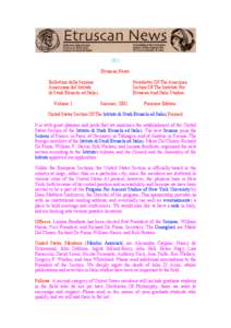 Etruscan language / Etruscology / L. Bouke van der Meer / Ethnic groups in Europe / Etruscan civilization / Larissa Bonfante / Etruscan art / Etruscan mythology / Etruria / Pre-Indo-Europeans / Ancient peoples of Italy / Ancient history