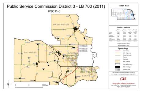 Public Service Commission District 3 - LB[removed]Index Map PSC11-3