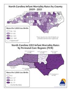 North Carolina Infant Mortality Rates by County[removed]Gaston  Stanly