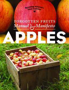 forgotten fruits  Manual &