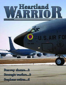 Runway closure...2 Strategic warfare...3 Stephens retires...6 WarrioR Heartland