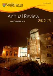 www.aber.ac.uk  Annual Review and Calendar[removed]