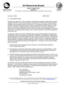 MS Mailout:  [removed]Letter regarding Changes to Fleet ZIP Program