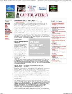 Capitol Weekly: The Newspap...