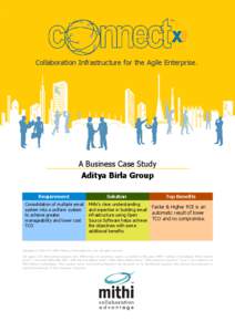 Collaboration Infrastructure for the Agile Enterprise.  A Business Case Study