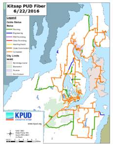 Kitsap PUD FiberLegend Cable Status Status