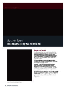 Section four: Reconstructing Queensland  Section four: one: Framing the challenge Reconstructing