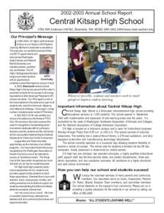 Central Kitsap School District / Outcome-based education / Central Kitsap High School / North Kitsap School District / Eagle Harbor High School / Education / Education in Washington / Washington Assessment of Student Learning