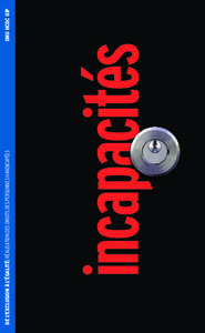 incapacités  de l’exclusion à l’égalité: Réalisation des droits des personnes handicapées onu|hcdc|uip  Nº 14 — 2007