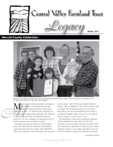 Legacy  Winter 2011 Merced County Celebration