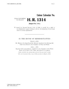 F:\R\114\RH\H1314_RH.XML  H.L.C. Union Calendar No. 114TH CONGRESS