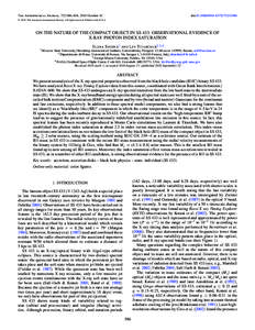 The Astrophysical Journal, 722:586–604, 2010 October 10  Cdoi:637X