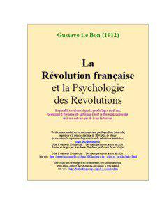 Gustave Le Bon[removed]La