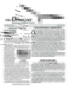 The  Observer Sacramento Audubon Society