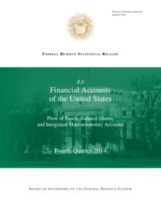 Economic indicators / Statistics / Capital / Official statistics / Financial economics / Flow of funds / National Income and Product Accounts / Federal Reserve System / Capital formation / National accounts / Economics / Microeconomics