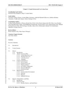 Earth / Intergovernmental Panel on Climate Change / Oceanography / IPCC Fourth Assessment Report / United Nations Framework Convention on Climate Change / Current sea level rise / Coastal management / IPCC Third Assessment Report / Global warming / Climate change / Environment / Effects of global warming