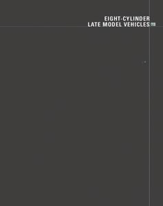 EIGHT-CYLINDER LATE MODEL VEHICLES .13 MOPAR PERFORMANCE TERMS AND CONDITIONS NOTICE Federal and many state laws prohibit the removal, modification or rendering inoperative