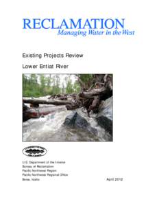 Existing Projects Review, Lower Entiat River
