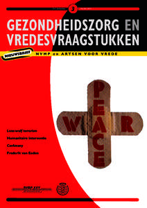 31e jaargang  Lone-wolf terrorism Humanitaire interventie CerAmony Frederik van Eeden