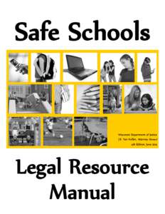 Safe Schools  Wisconsin Department of Justice