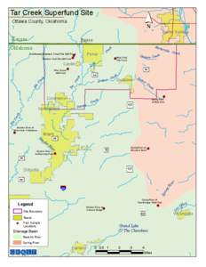 Tar Creek Superfund Site  ´ Ottawa County, Oklahoma