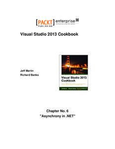 Visual Studio 2013 Cookbook  Jeff Martin Richard Banks  Chapter No. 6