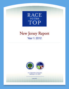 New Jersey Report Year 1: 2012  U.S. Department of Education Washington, DC 20202